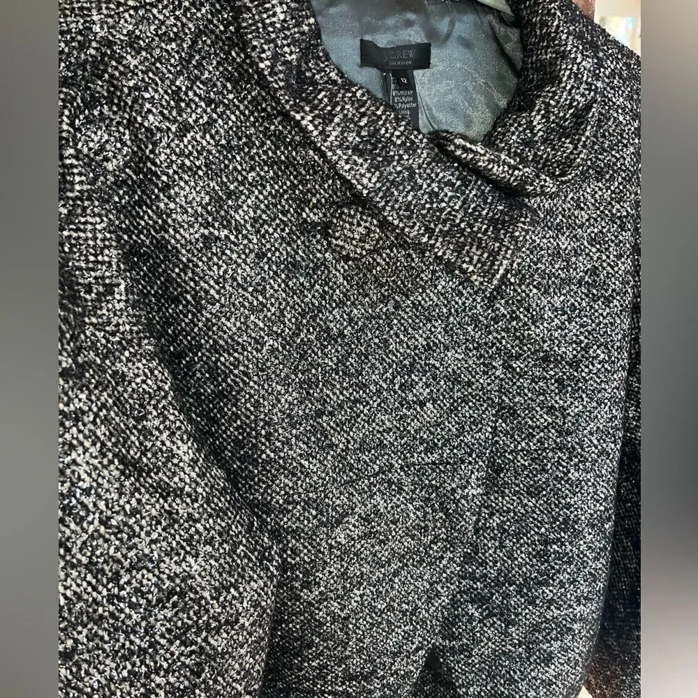 J Crew Collection Metallic Mohair Tweed Jacket NWT - Picture 13 of 13